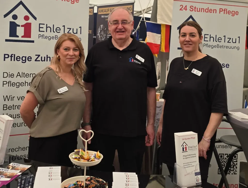 Ehle auf der Robby Messe